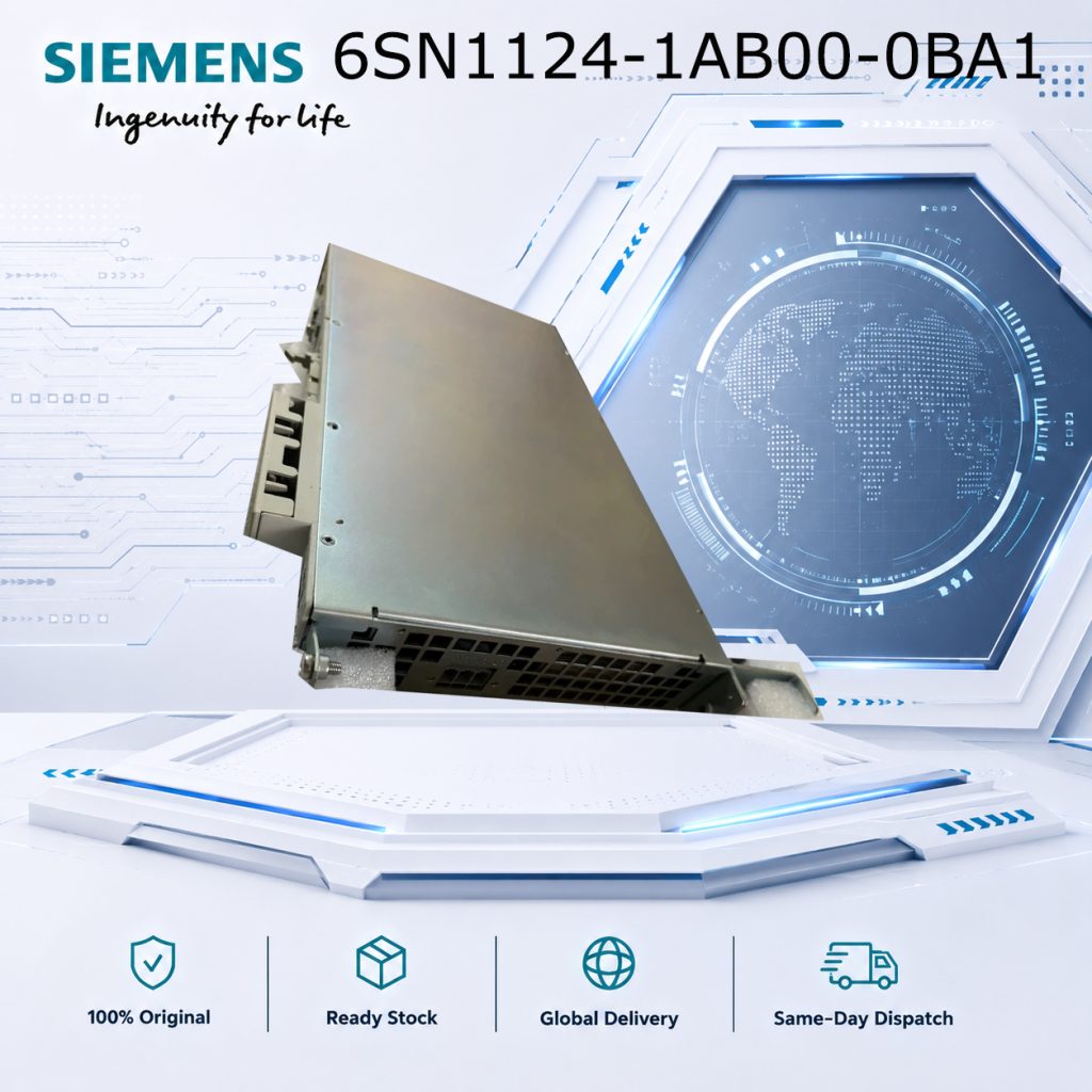 Siemens 6SN1124-1AB00-0BA1 SIMODRIVE CNC Automa...