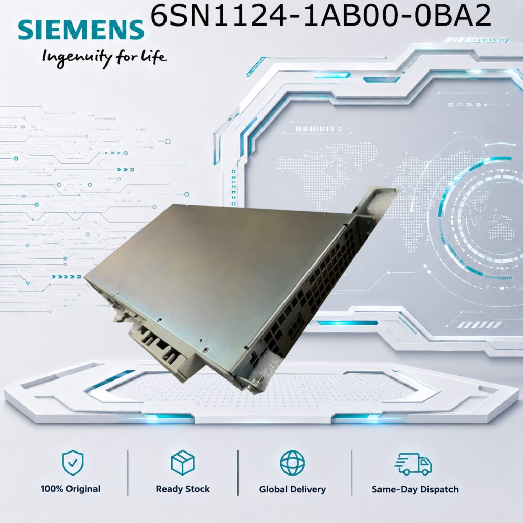 Siemens 6SN1124-1AB00-0BA2 SIMODRIVE Industrial...