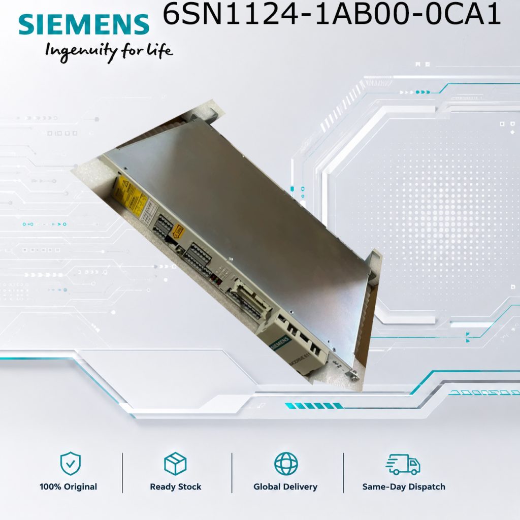 Siemens 6SN1124-1AB00-0CA1 SIMODRIVE Industrial...
