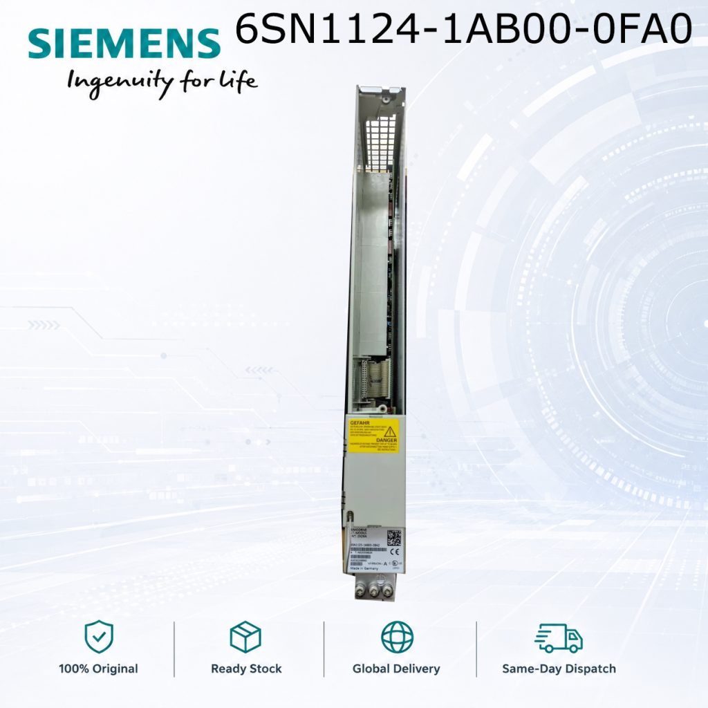 Siemens 6SN1124-1AB00-0FA0 SIMODRIVE Motion Con...