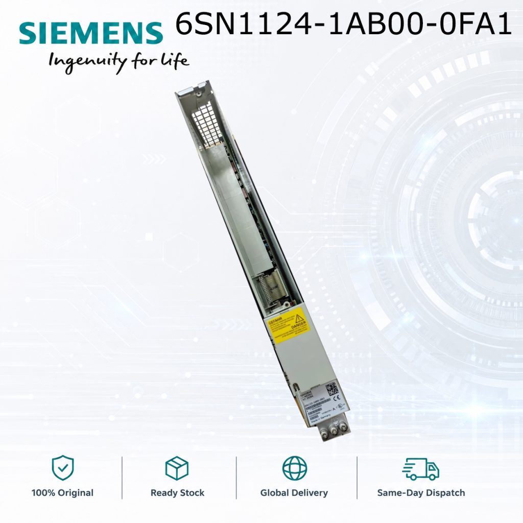 Siemens 6SN1124-1AB00-0FA1 SIMODRIVE Industrial...