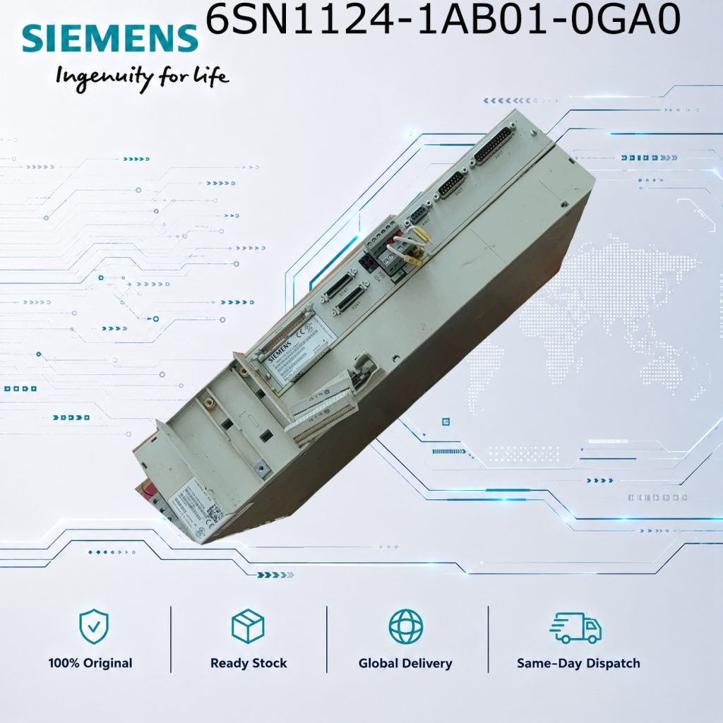 Siemens 6SN1124-1AB01-0GA0 SIMODRIVE Industrial...