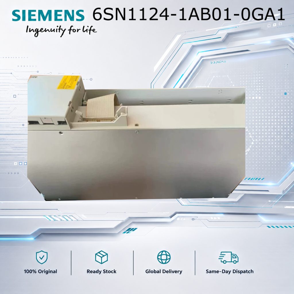 Siemens 6SN1124-1AB01-0GA1 SIMODRIVE Industrial...