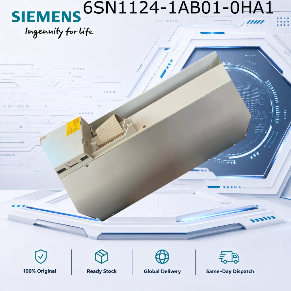 Siemens 6SN1124-1AB01-0HA1 SIMODRIVE Industrial...