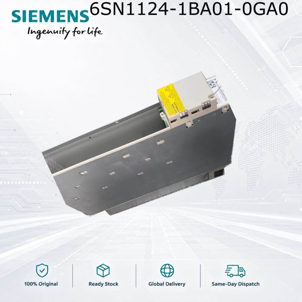 Siemens 6SN1124-1BA01-0GA0 SIMODRIVE Industrial...