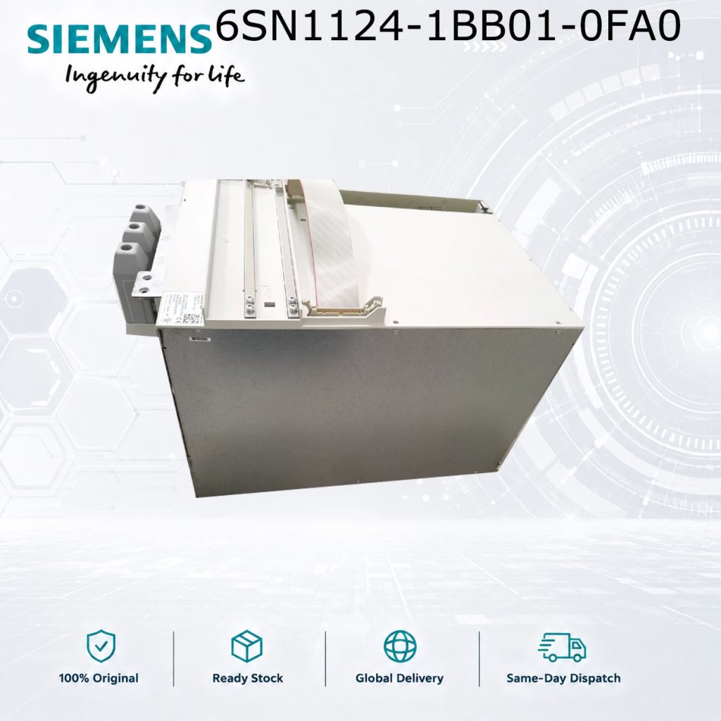 Siemens 6SN1124-1BB01-0FA0 SIMODRIVE Industrial...