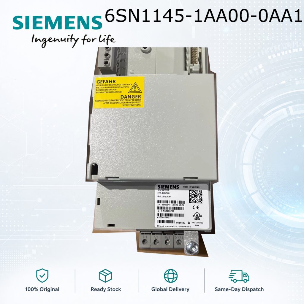 Siemens 6SN1145-1AA00-0AA1 SIMODRIVE Motion Con...