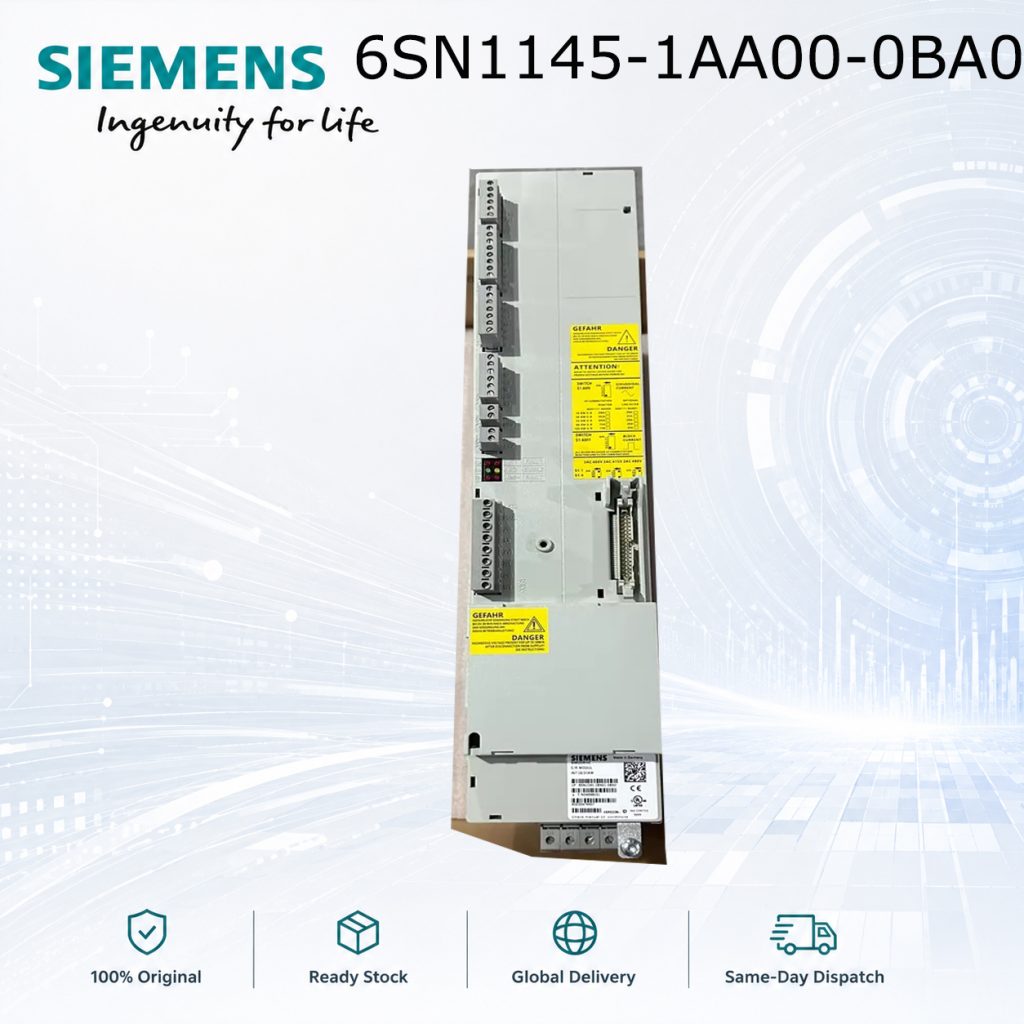 Siemens 6SN1145-1AA00-0BA0 SIMODRIVE Industrial...