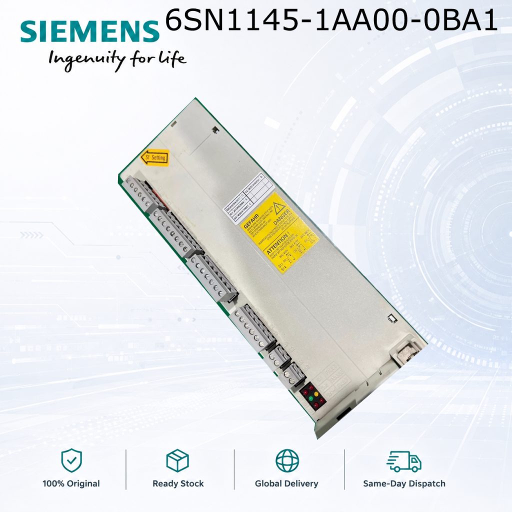 Siemens 6SN1145-1AA00-0BA1 SIMODRIVE Industrial...