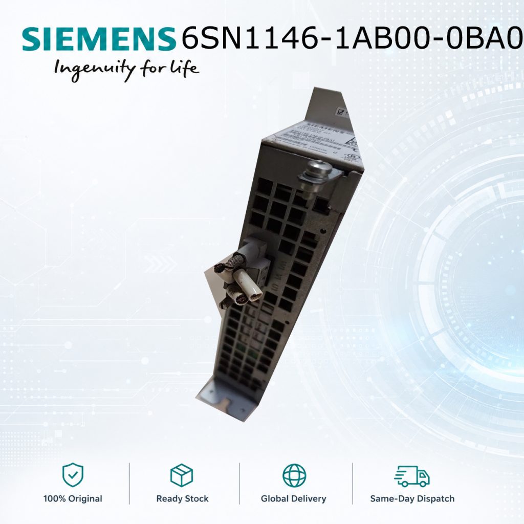 Siemens 6SN1146-1AB00-0BA0 SIMODRIVE Industrial...