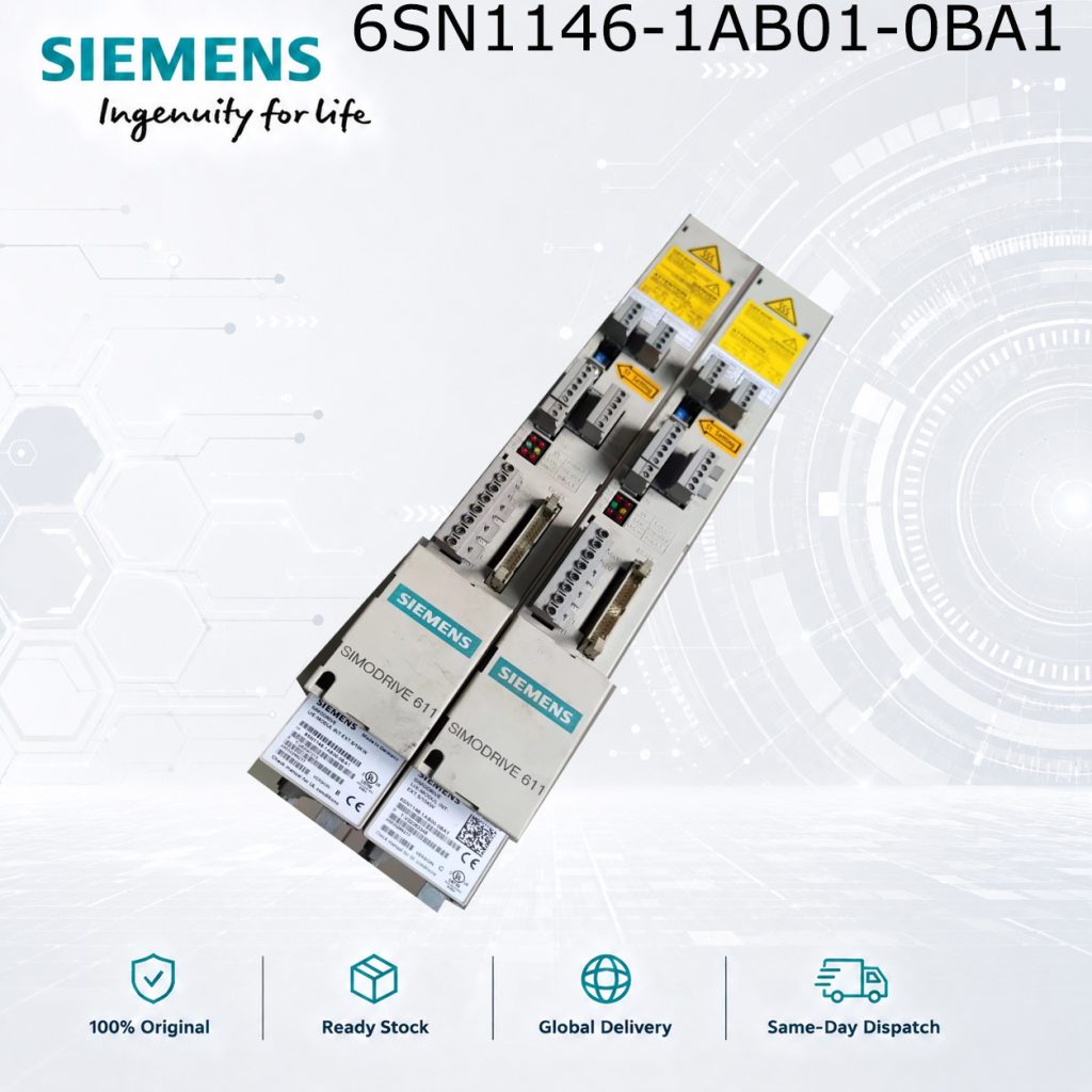 Siemens 6SN1146-1AB01-0BA1 SIMODRIVE Industrial...