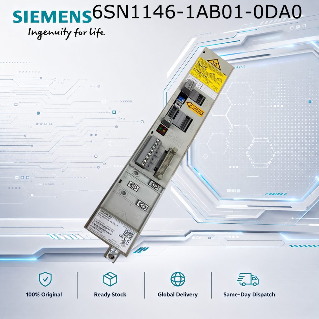 Siemens 6SN1146-1AB01-0DA0 SIMODRIVE Industrial...