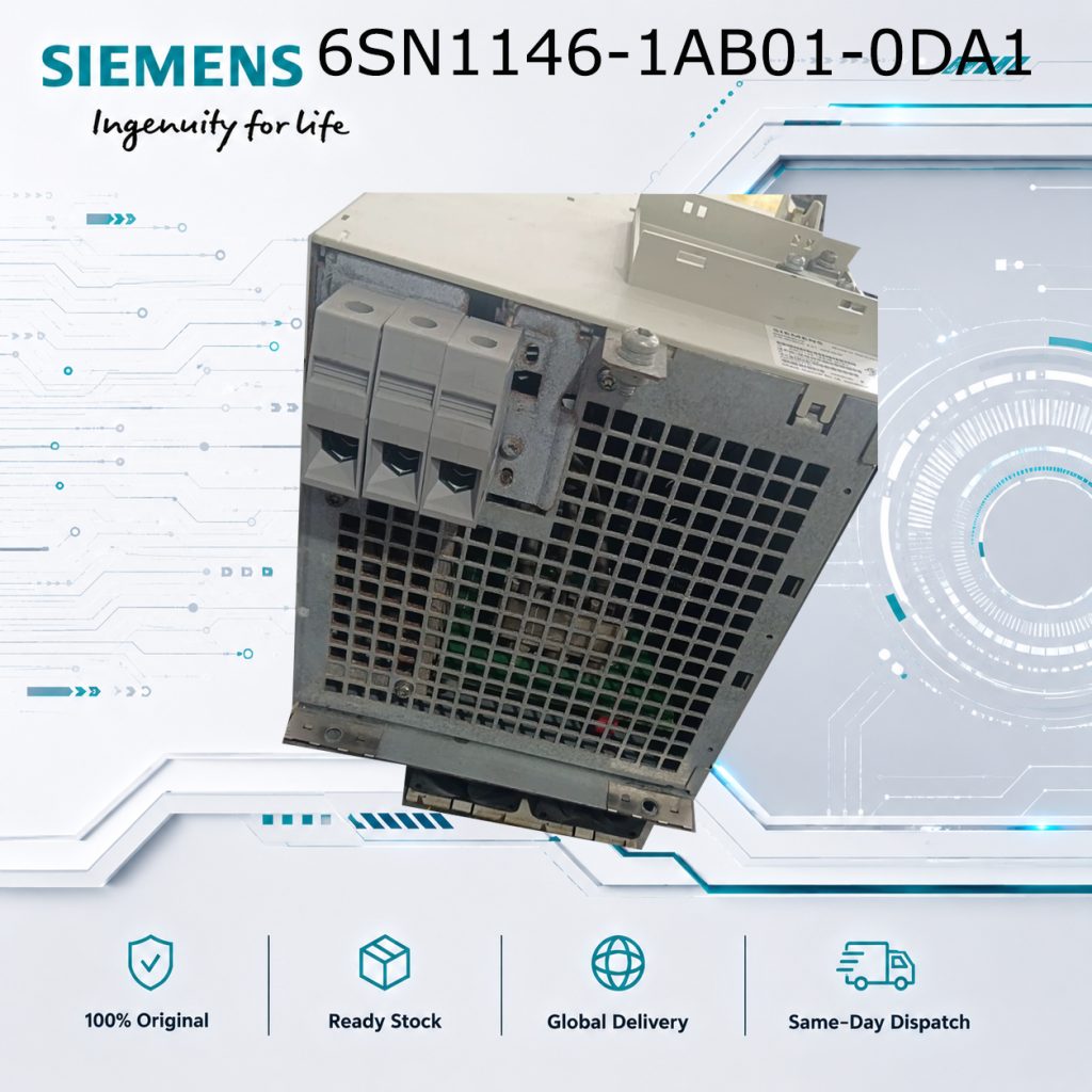 Siemens 6SN1146-1AB01-0DA1 SIMODRIVE Motion Con...