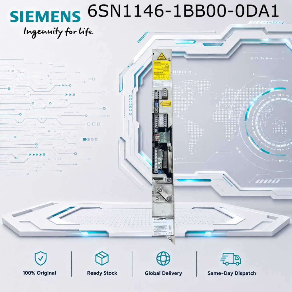 Siemens 6SN1146-1BB00-0DA1 SIMODRIVE Industrial...