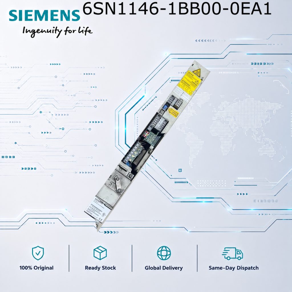 Siemens 6SN1146-1BB00-0EA1 SIMODRIVE Motion Con...