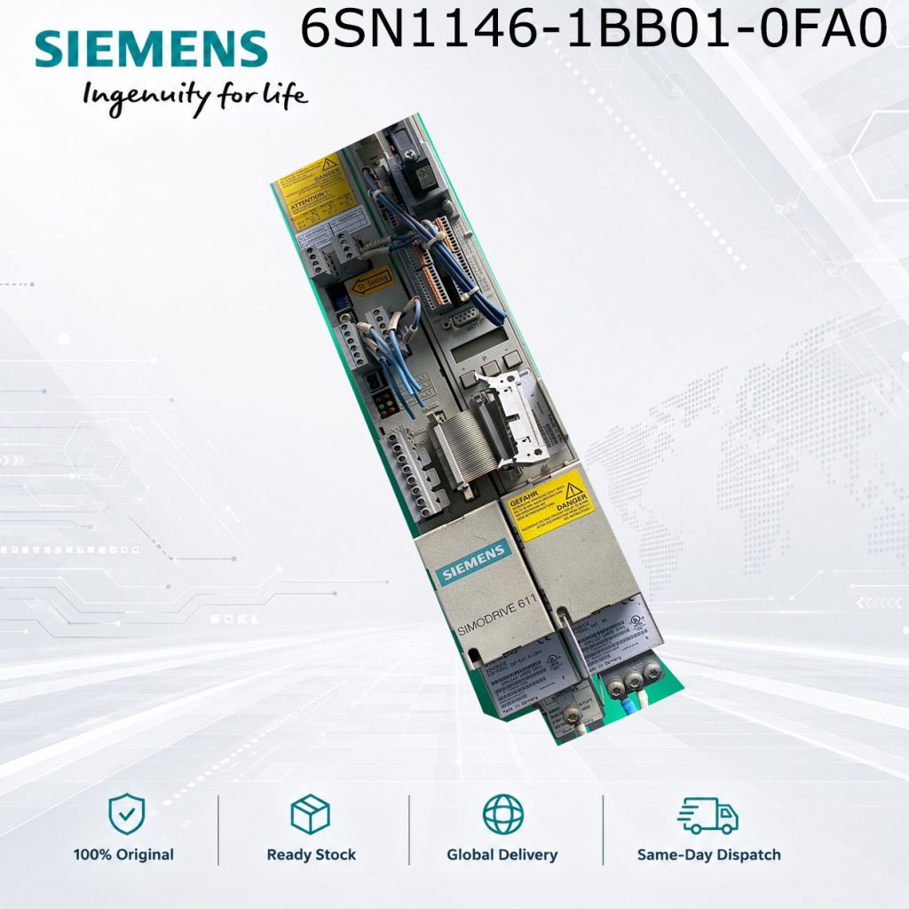 Siemens 6SN1146-1BB01-0FA0 SIMODRIVE Industrial...