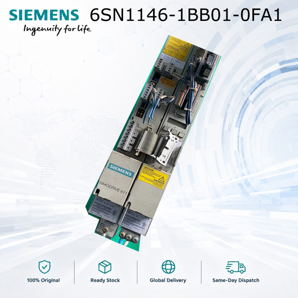 Siemens 6SN1146-1BB01-0FA1 SIMODRIVE Industrial...