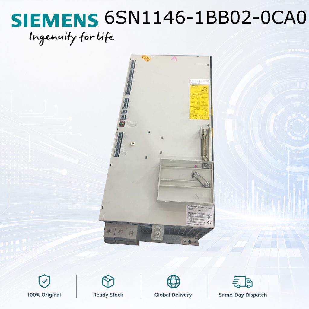 Siemens 6SN1146-1BB02-0CA0 SIMODRIVE Industrial...