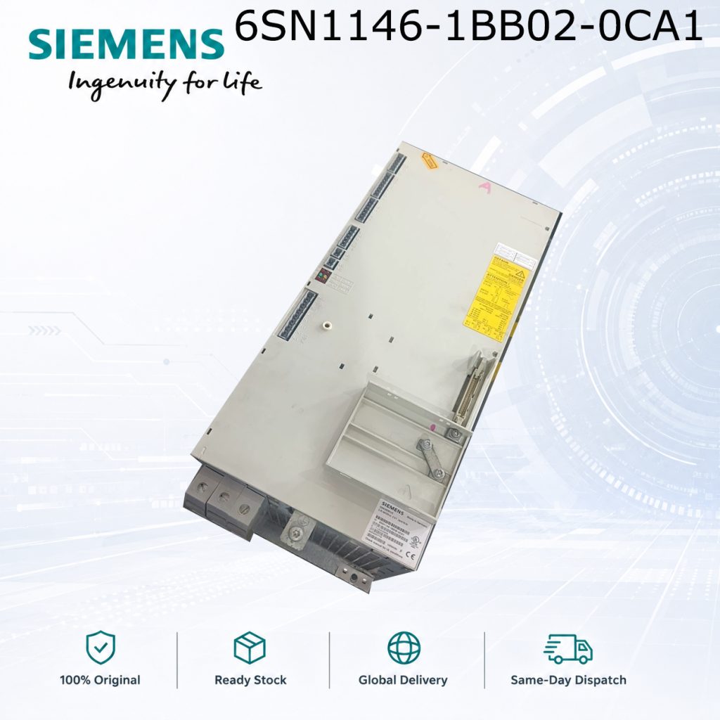 Siemens 6SN1146-1BB02-0CA1 SIMODRIVE Motion Con...