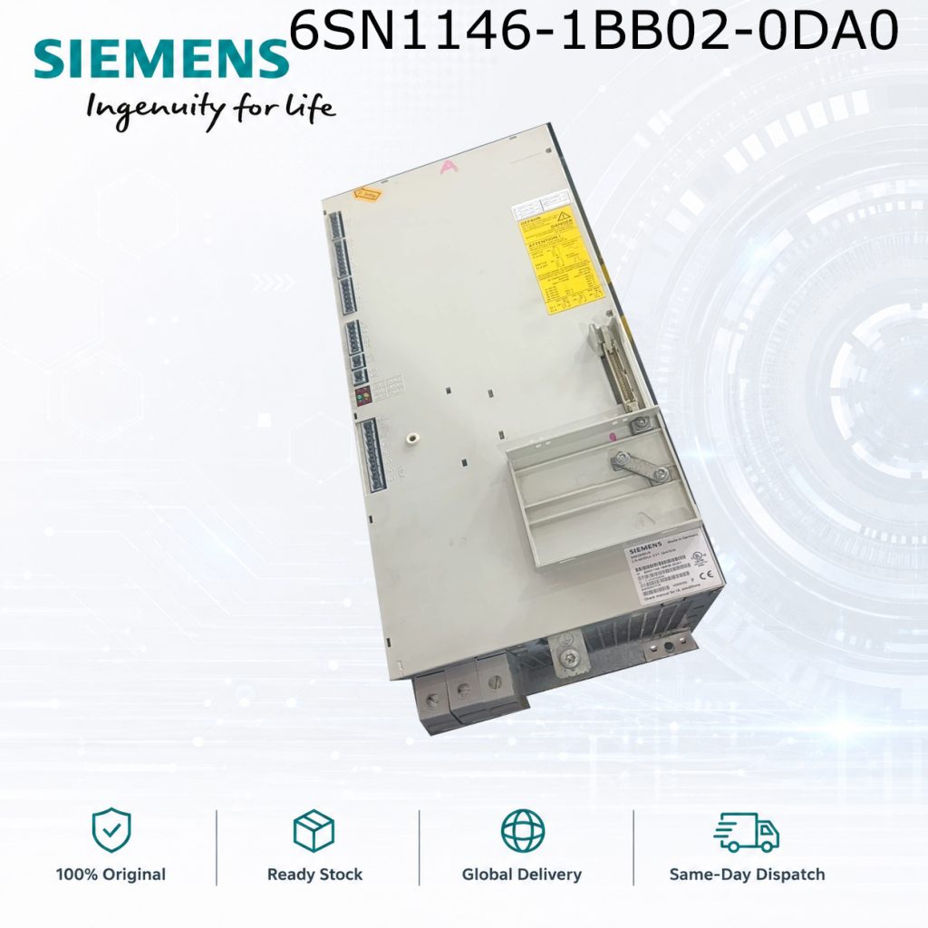 Siemens 6SN1146-1BB02-0DA0 SIMODRIVE Industrial...