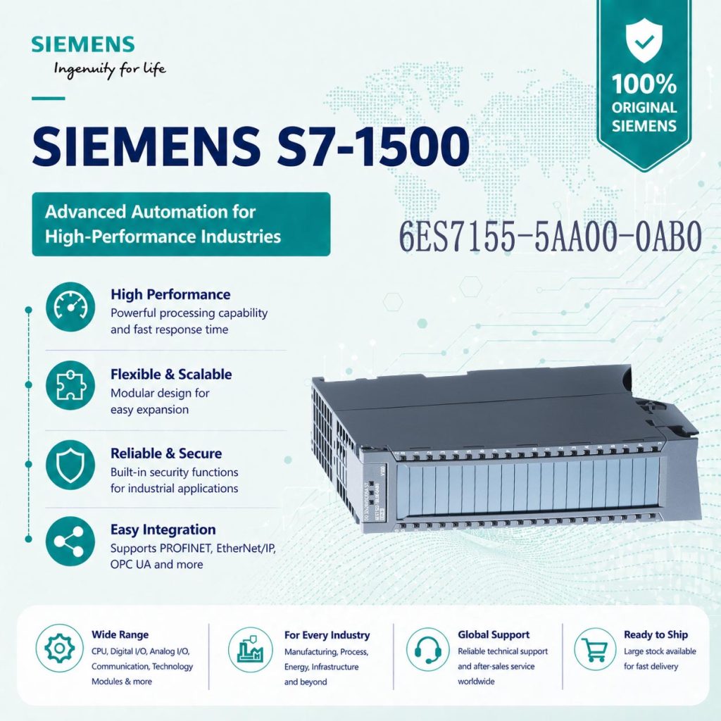 Siemens 6ES7155-5AA00-0AB0 PROFINET Interface M...