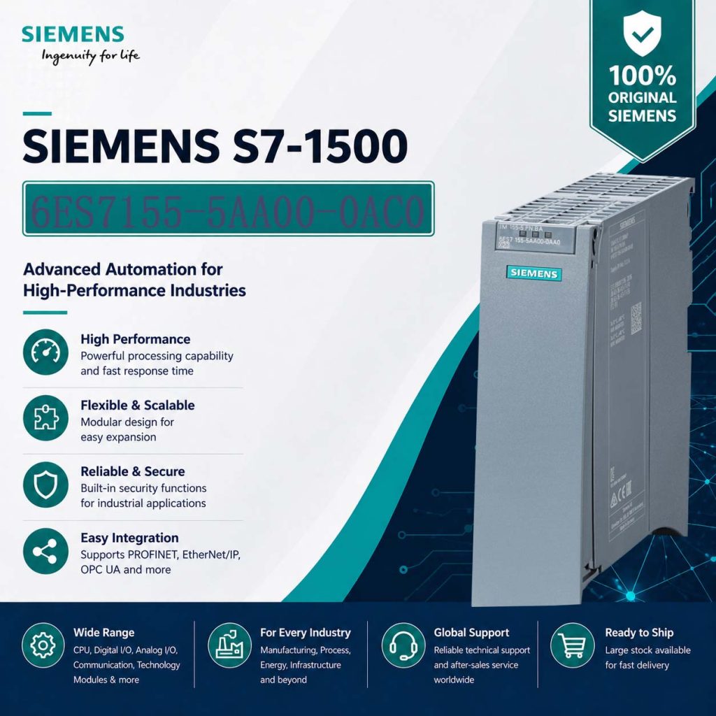 Siemens 6ES7155-5AA00-0AC0 Advanced PROFINET In...