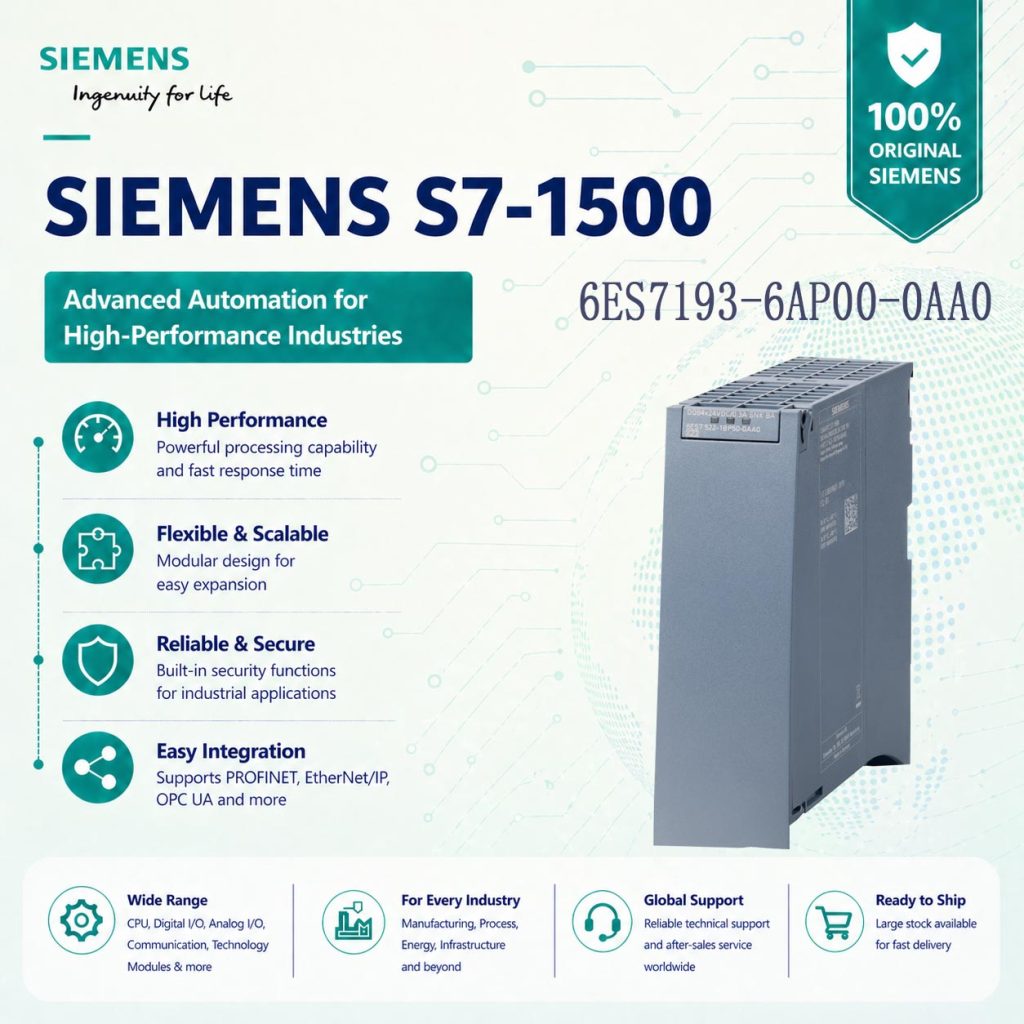Siemens 6ES7193-6AP00-0AA0 BaseUnit for ET200SP...