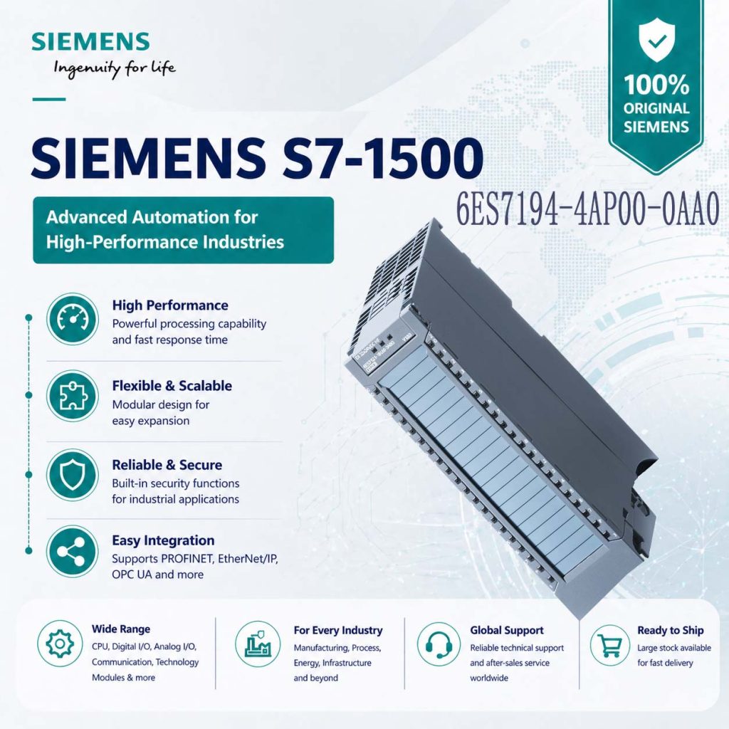 Siemens 6ES7194-4AP00-0AA0 Connection Module fo...