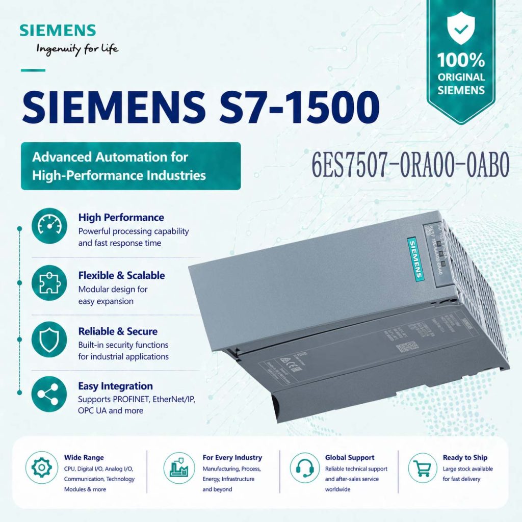 Siemens 6ES7507-0RA00-0AB0 System Power Supply ...