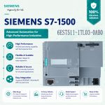 Siemens 6ES7511-1TL03-0AB0 Compact Safety CPU for Machine Protection Systems