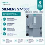 Siemens 6ES7512-1DK01-0AB0 Compact CPU for SIMATIC S7-1500 Automation Systems