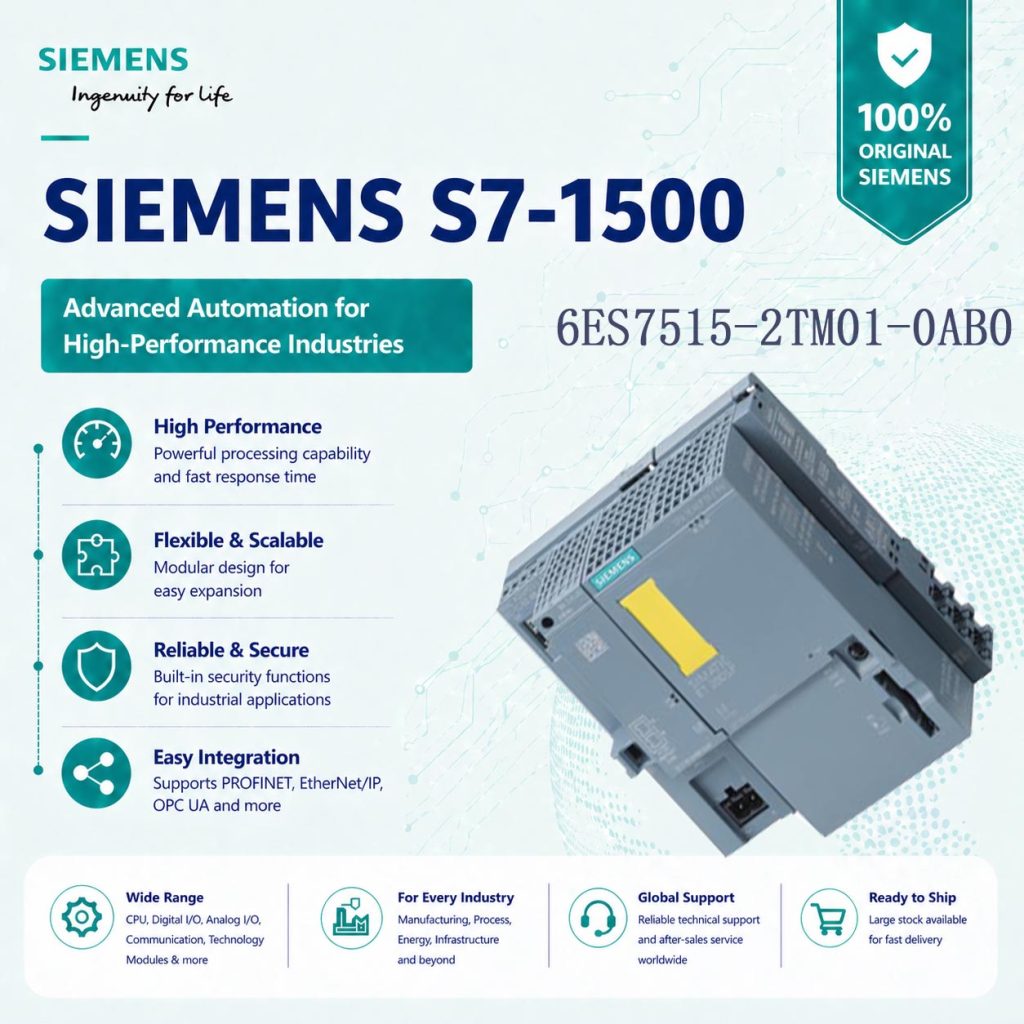 Siemens 6ES7515-2TM01-0AB0 High Performance Saf...