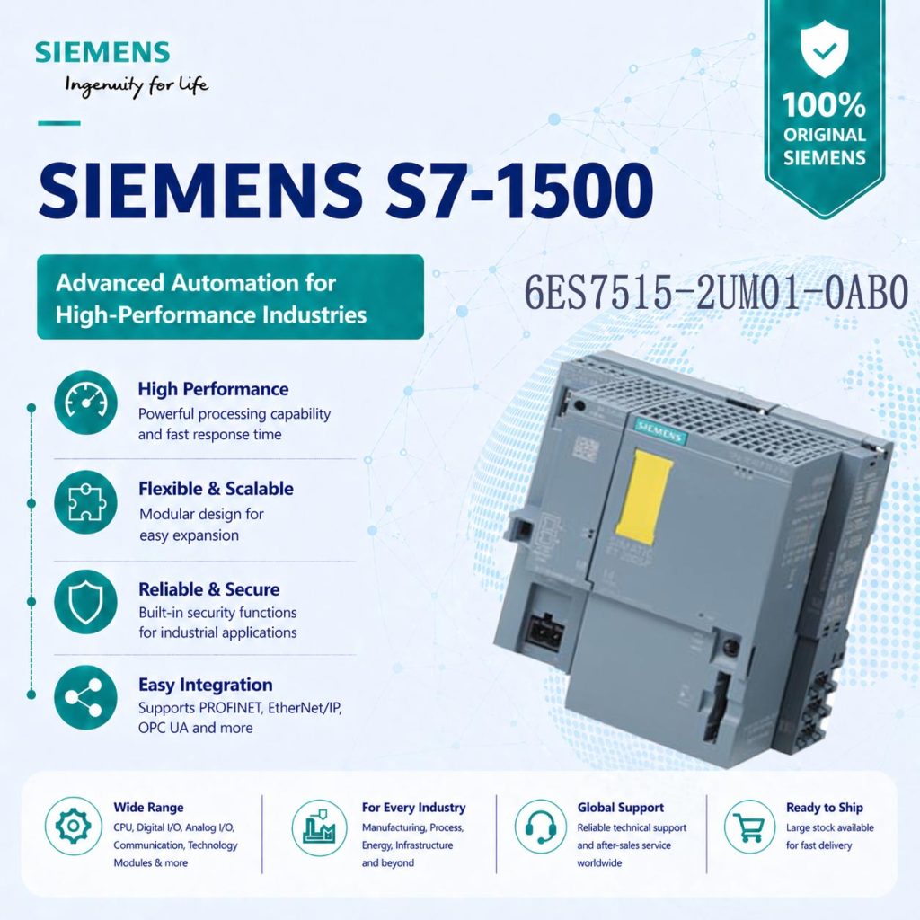 Siemens 6ES7515-2UM01-0AB0 Redundant Safety CPU...