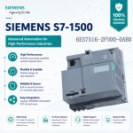 Siemens 6ES7516-2PN00-0AB0 Dual PROFINET CPU for Advanced Automation Systems