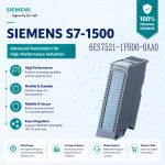 Siemens 6ES7521-1FH00-0AA0 SIMATIC S7-1500 Digital Input Module DI 8x120VAC