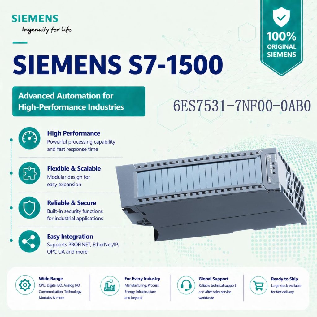 Siemens 6ES7531-7NF00-0AB0 Industrial Temperatu...