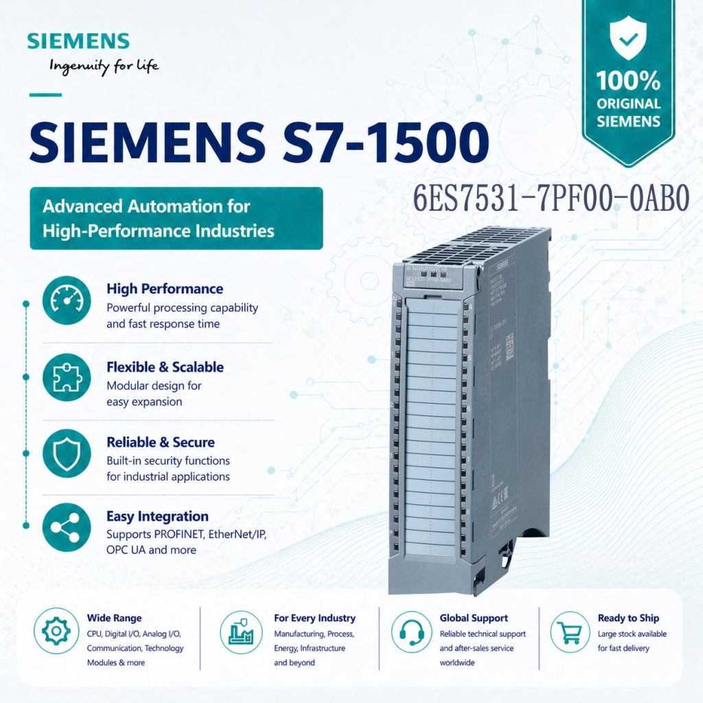 Siemens 6ES7531-7PF00-0AB0 Multi-Function Analo...