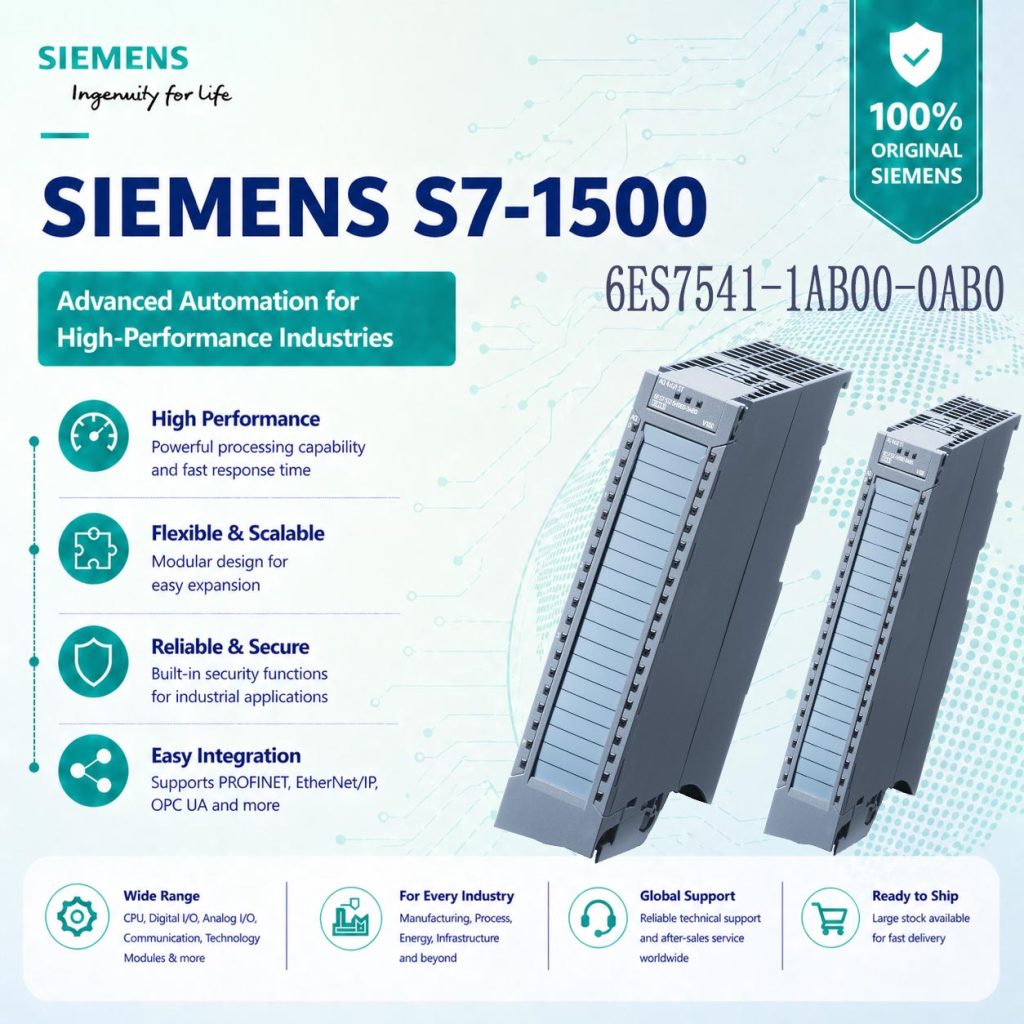Siemens 6ES7540-1AD00-0AA0 SIMATIC S7-1500 Comm...