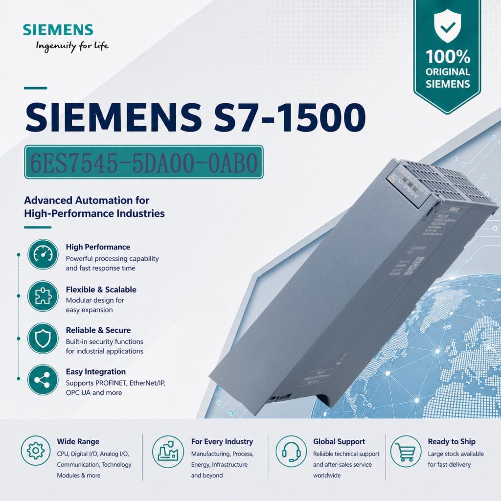 Siemens 6ES7545-5DA00-0AB0 Communication Module...