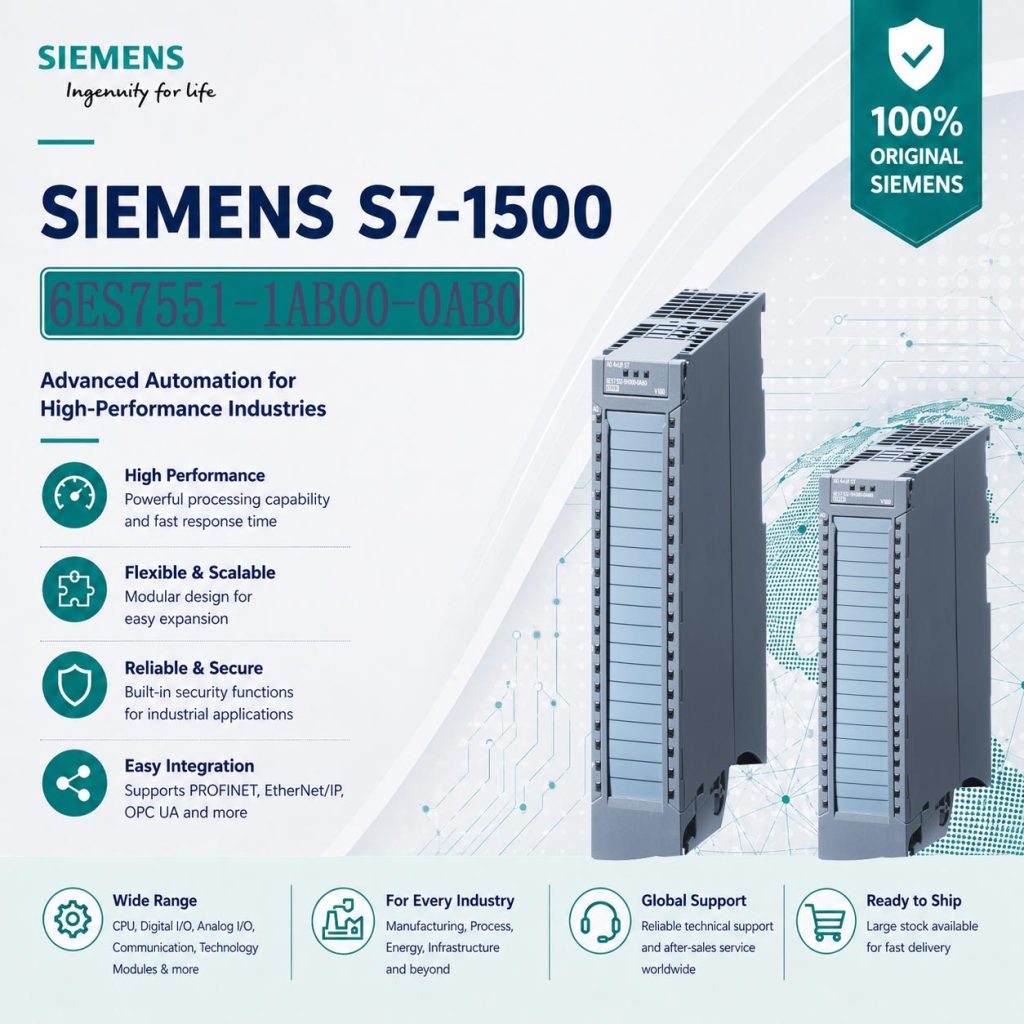 Siemens 6ES7551-1AB00-0AB0 SIMATIC S7-1500 TM C...