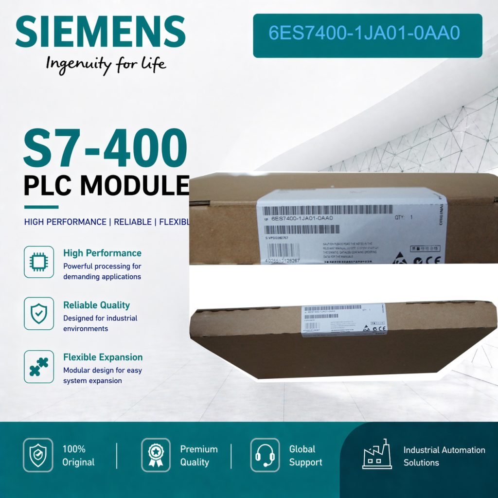 Siemens 6ES7400-1JA01-0AA0 Mounting Rack for S7...