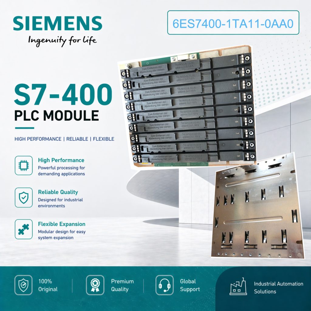 Siemens 6ES7400-1TA11-0AA0 Expansion Rack for S...