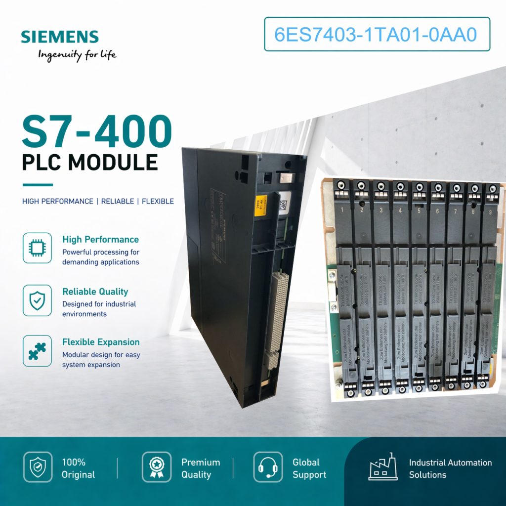 Siemens 6ES7403-1TA01-0AA0 Universal Rack for S...