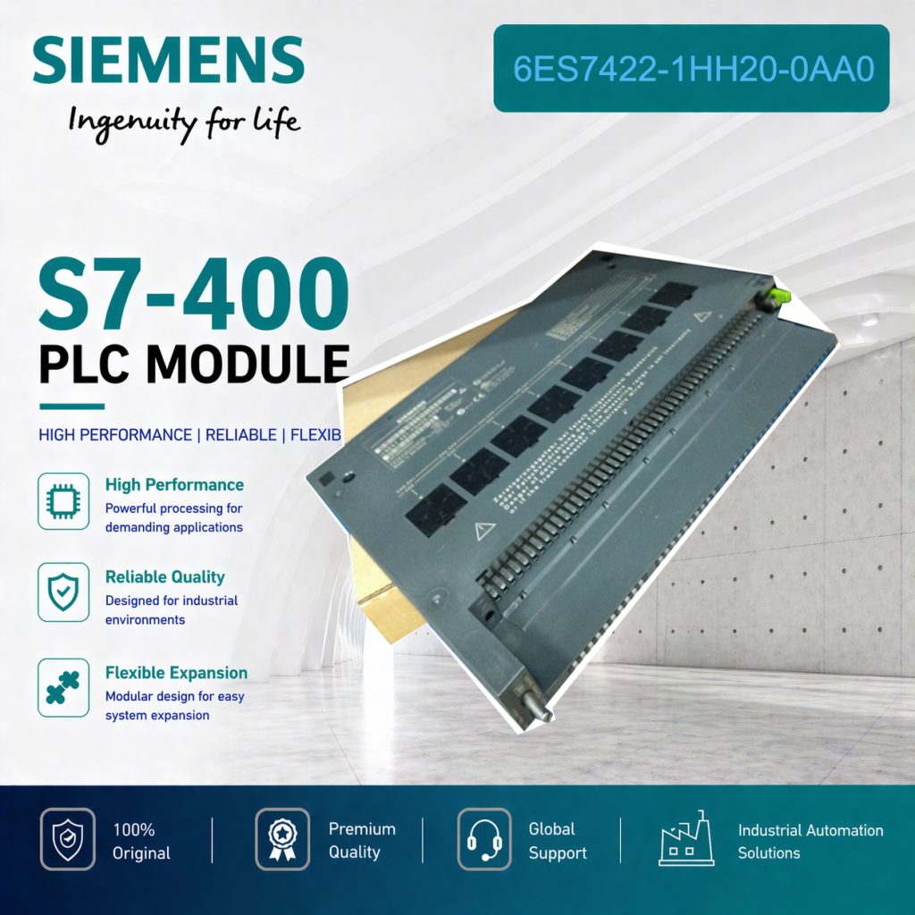 Siemens 6ES7422-1HH20-0AA0 Digital Output Modul...