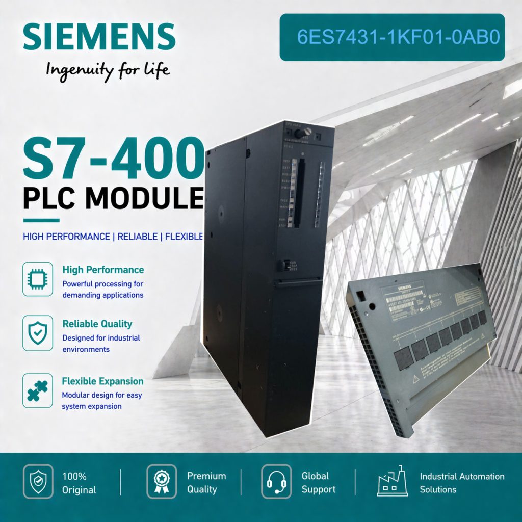 Siemens 6ES7431-1KF01-0AB0 Analog Input Module ...