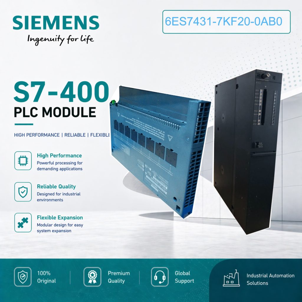 Siemens 6ES7431-7KF20-0AB0 High Resolution Anal...