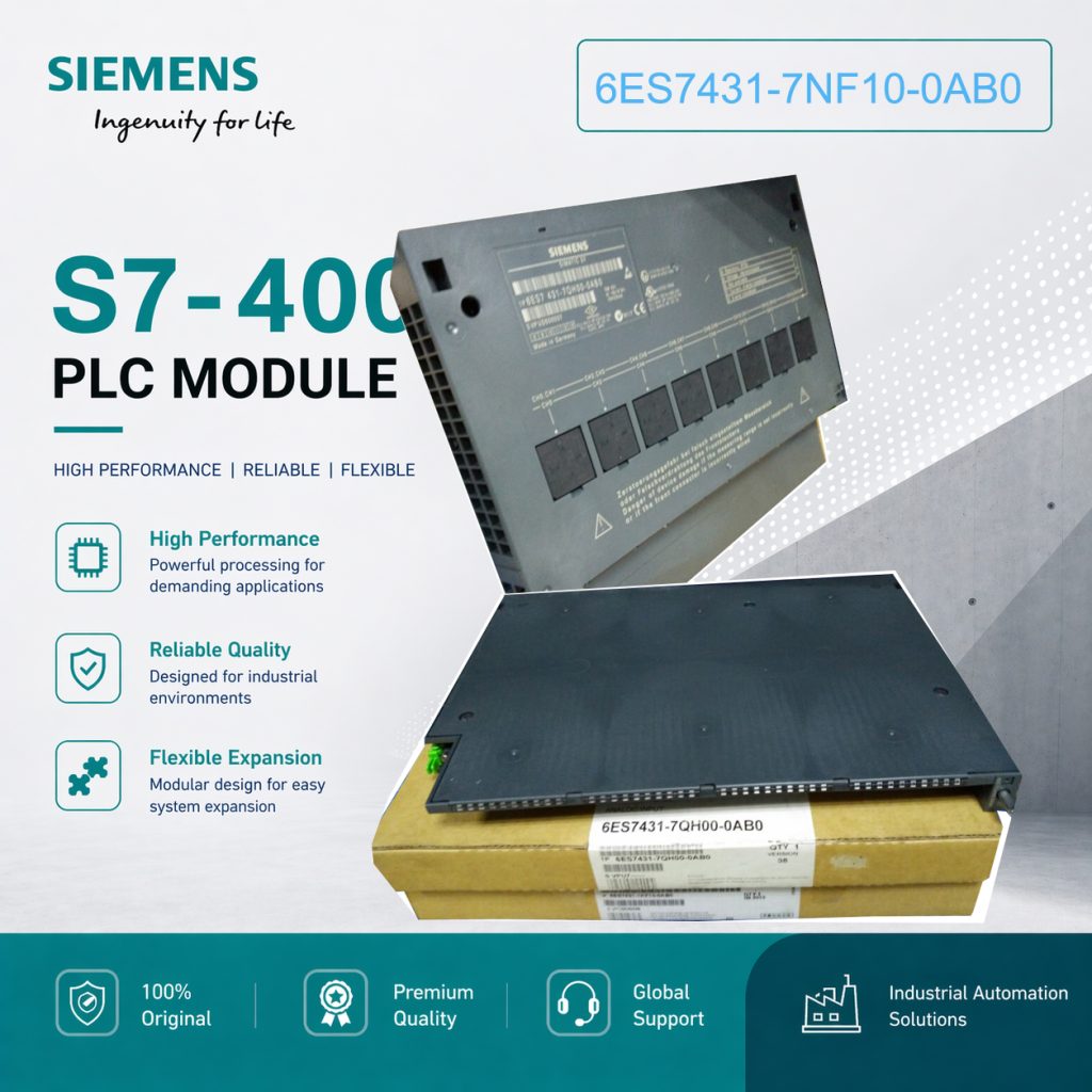 Siemens 6ES7431-7NF10-0AB0 Analog Input Module ...