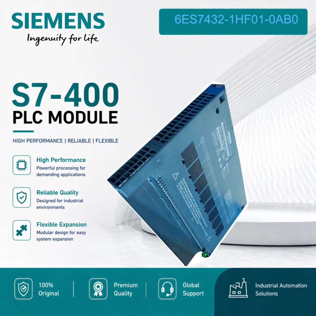 Siemens 6ES7432-1HF01-0AB0 Analog Output Module...