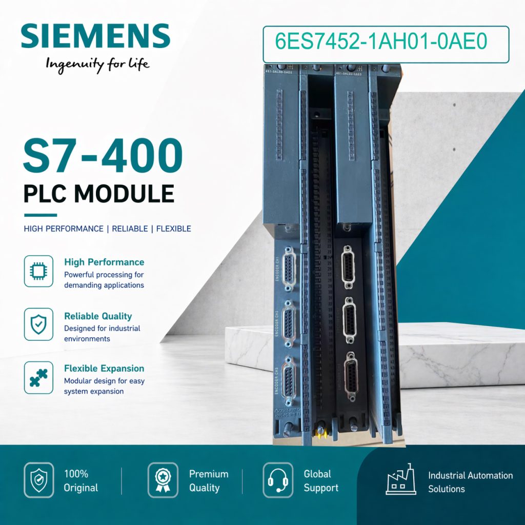 Siemens 6ES7452-1AH01-0AE0 Communication Module...