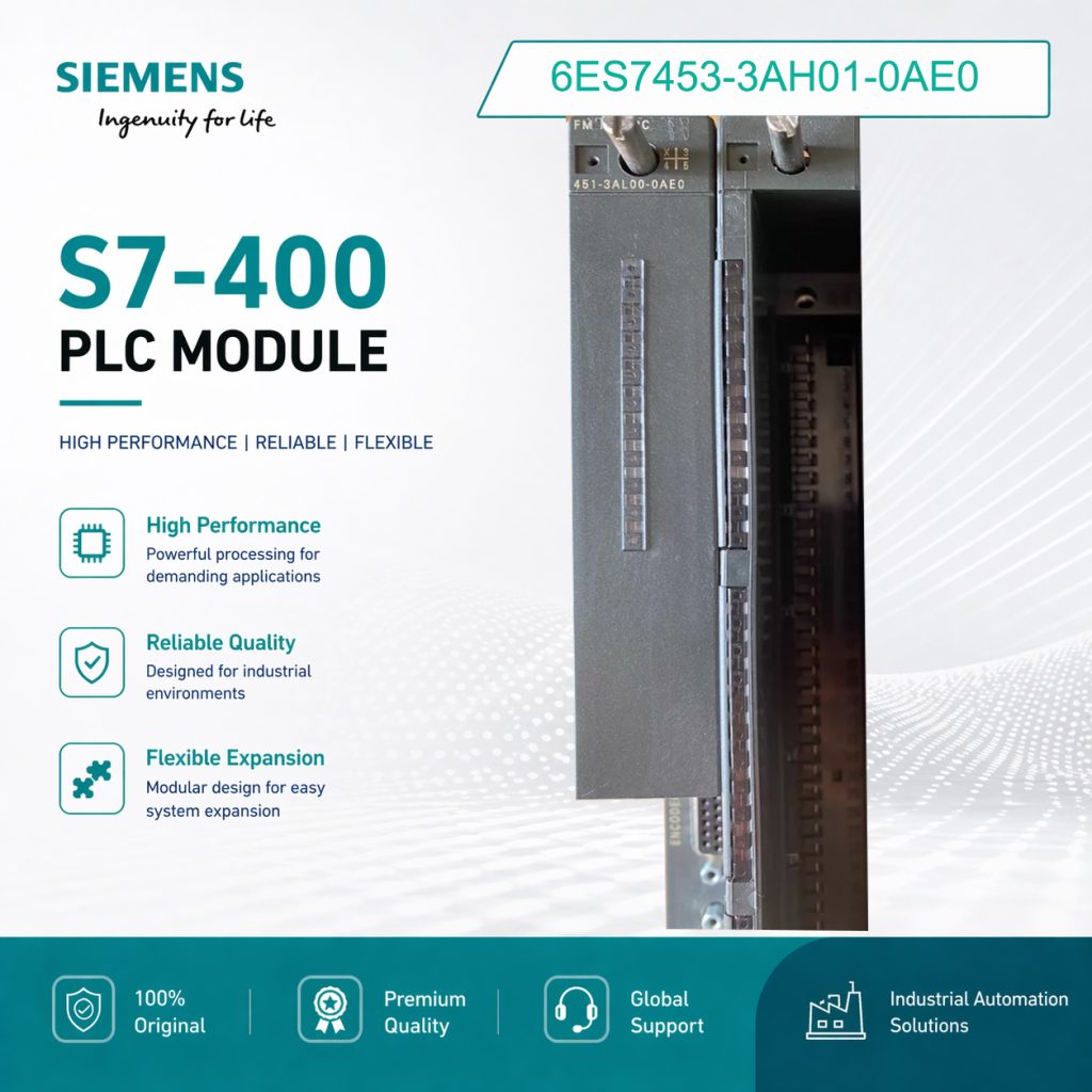 Siemens 6ES7453-3AH01-0AE0 Control Function Mod...